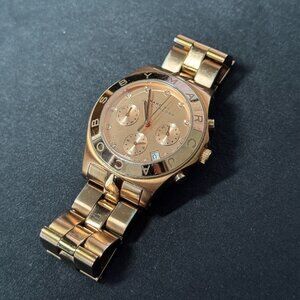 Marc by Marc Jacobs Rose Gold Chronograph Watch